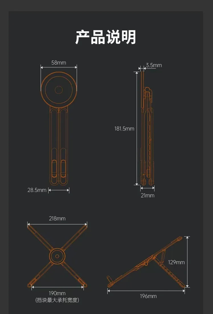 Pocket Desk 3-in-1 Mount